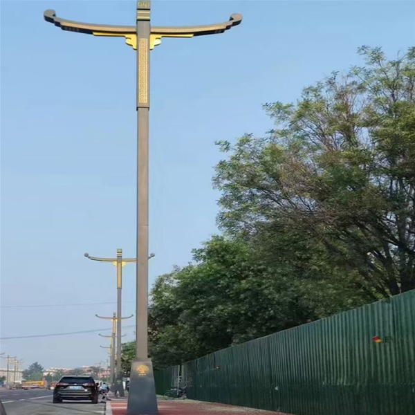 一体化路灯安装